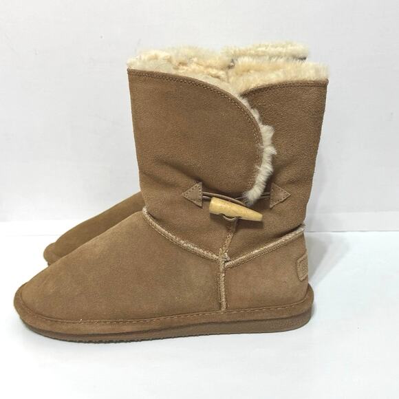 Bjorndal Women’s Joey Suede Leather Wool Lined Winter Outdoor Boots Size 7 - Picture 4 of 11